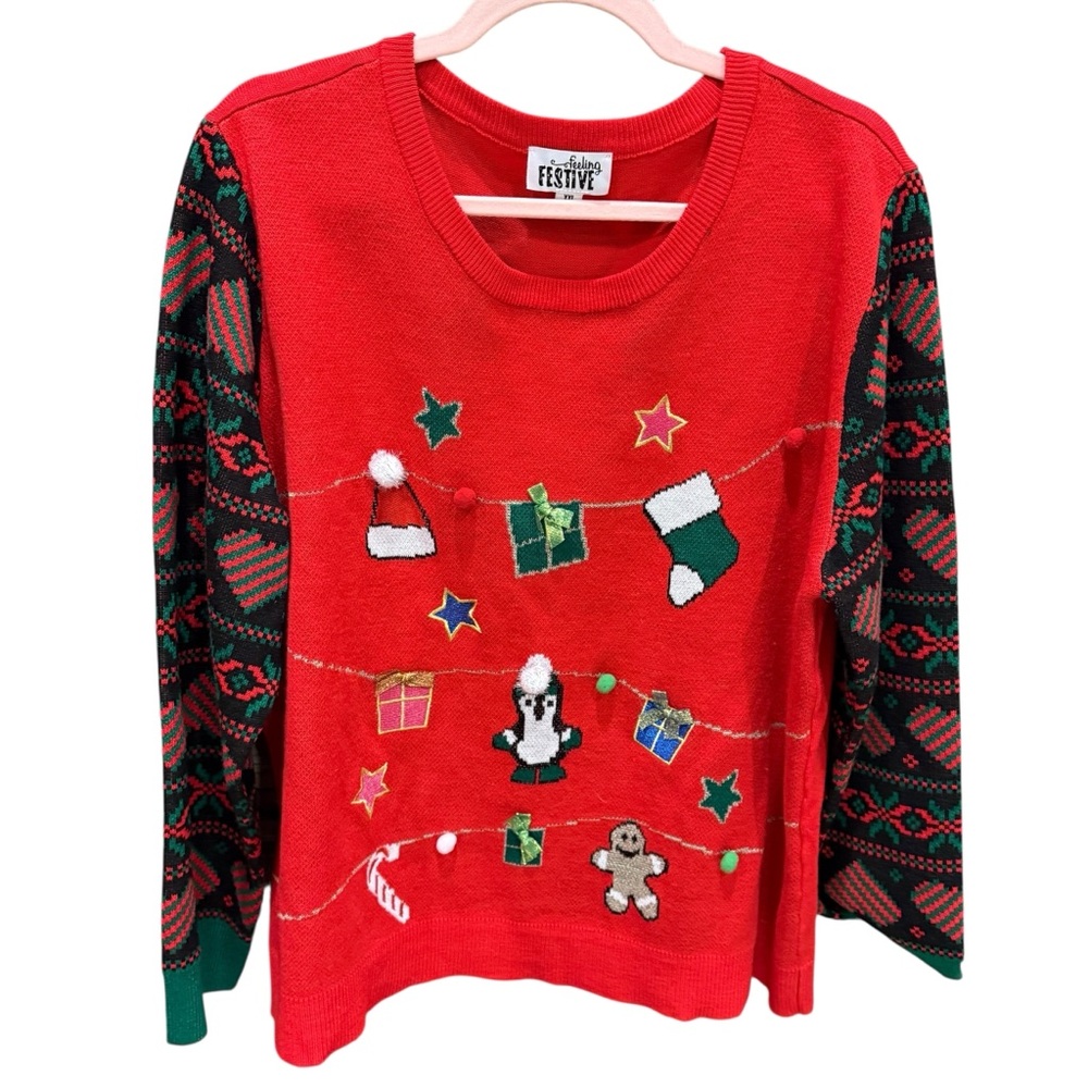 Women’s Holiday Christmas sweater nwot XXL plus size, don’t wait , grab it now